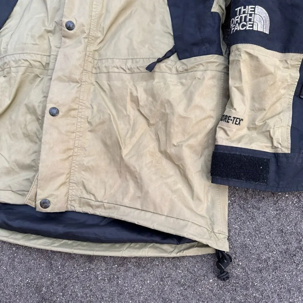 Vintage The North Face Goretex Mountain‎ Light Jacket Parka Tumbleweed Men’s S